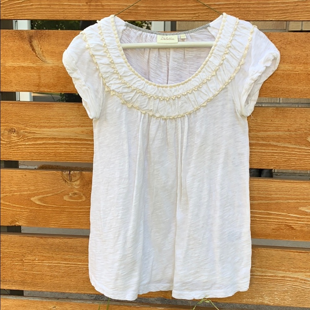 White Top from Anthropologie